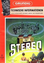 Erste STEREO Schallplatten der DGG